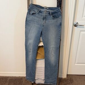 Levis 505 Straight Leg - Women's Light Blue Jeans